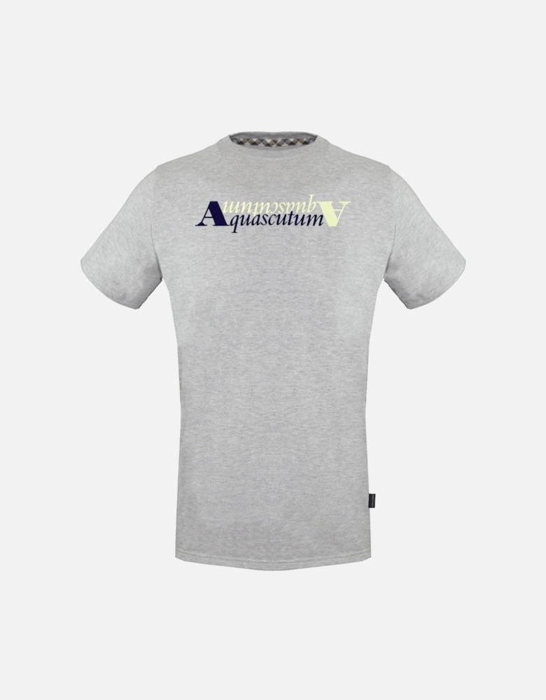 Reflection Logo Grey T Shirt