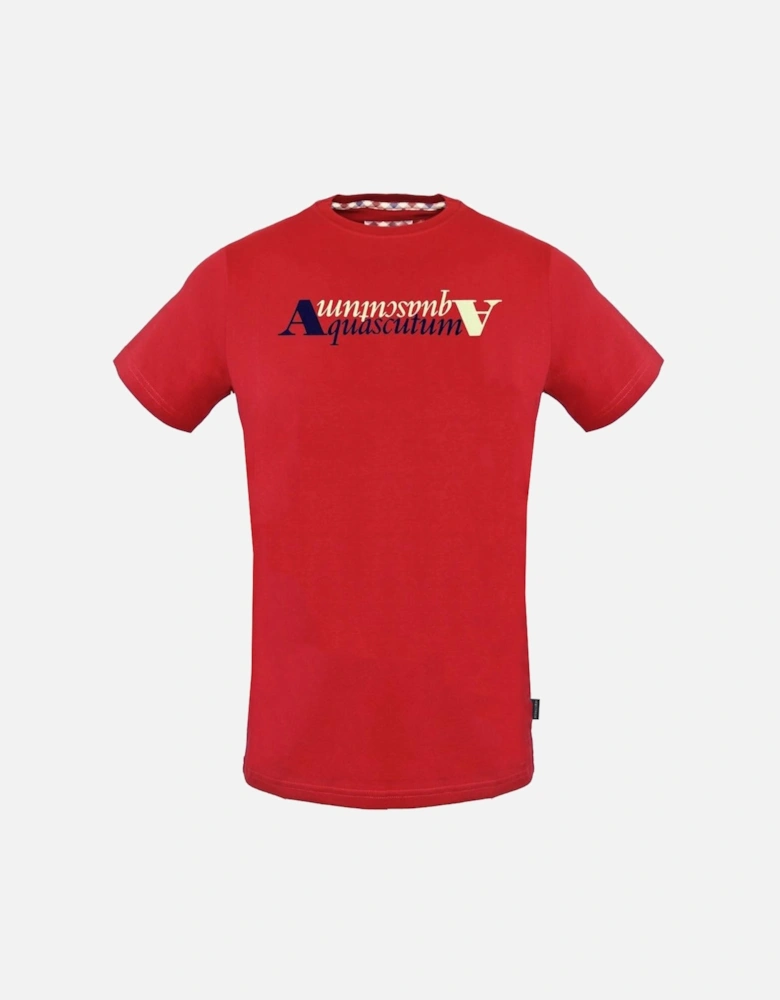 Reflection Logo Red T-Shirt