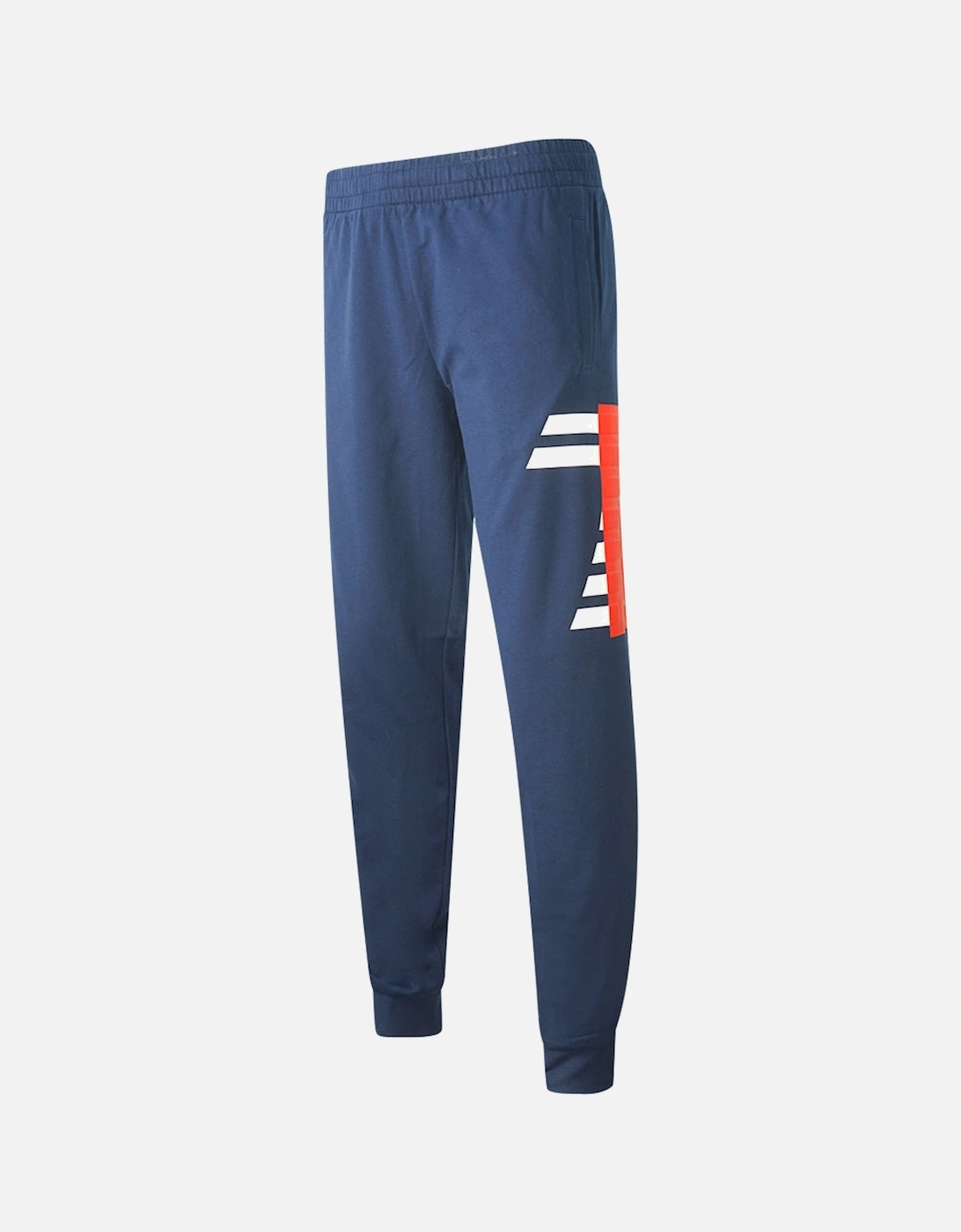 No 7 Logo Navy Blue Sweat Pants