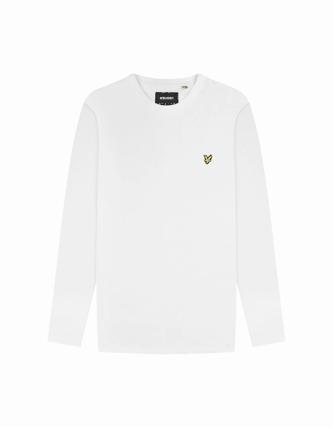 Lyle & Scott Branded White Long Sleeve T-Shirt, 2 of 1