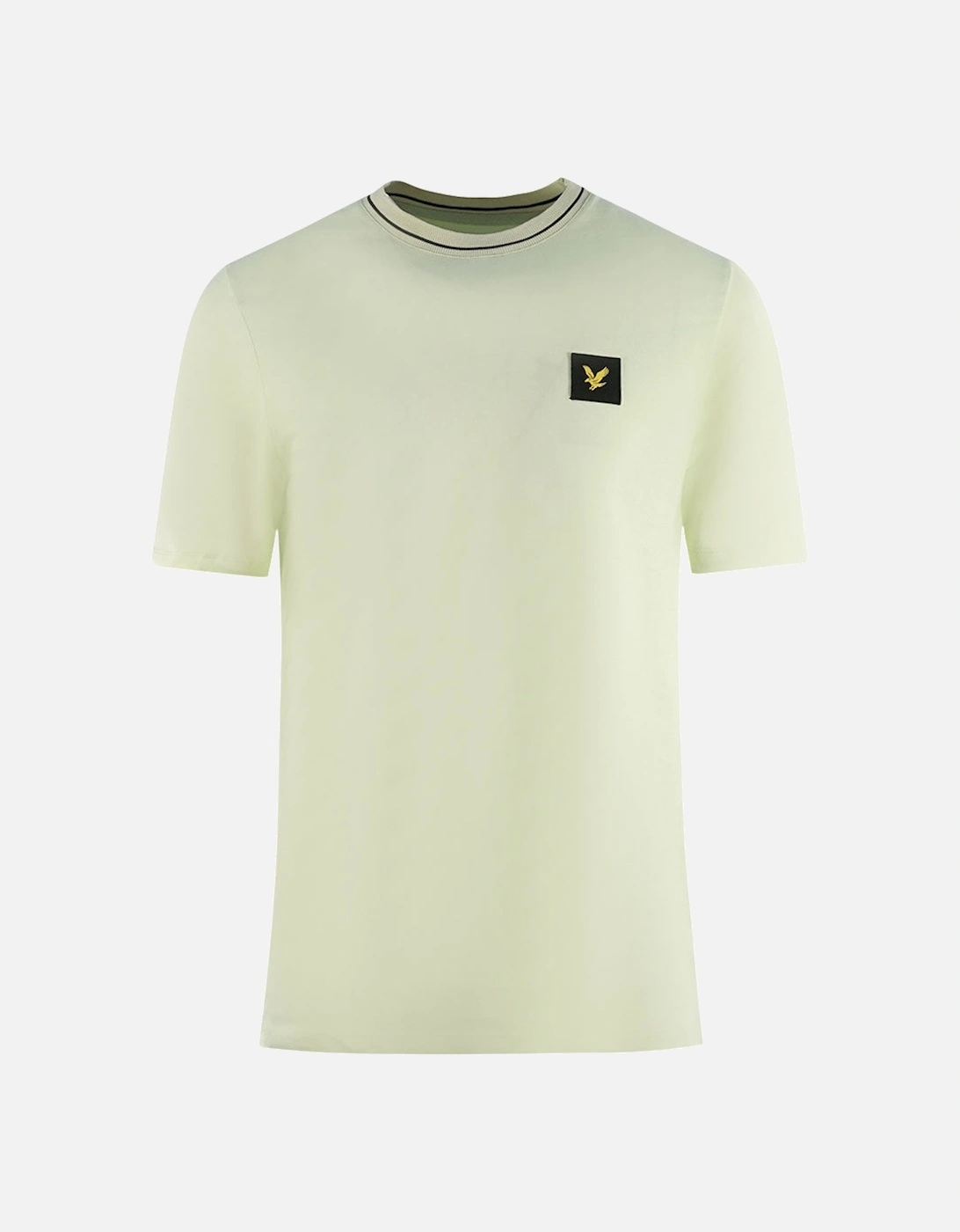 Lyle & Scott Casual Tipped Lucid Green T-Shirt, 3 of 2