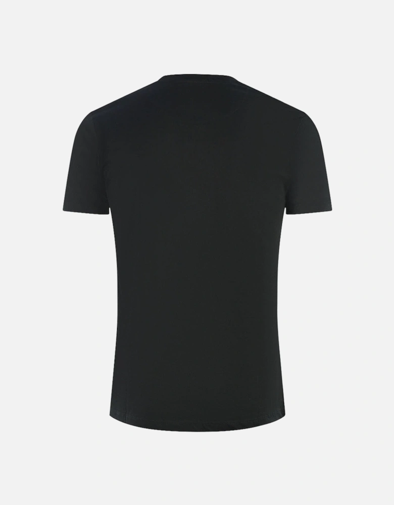 Lyle & Scott Chest Pocket Brand Logo Black T-Shirt