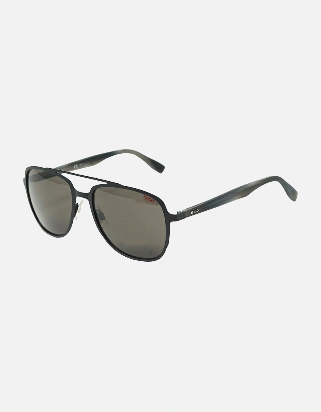 HG0301/S PLGY IR 003 Matte Black Sunglasses