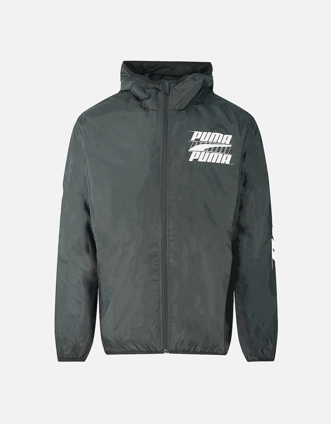 Rebel Windbreaker Black Jacket, 3 of 2