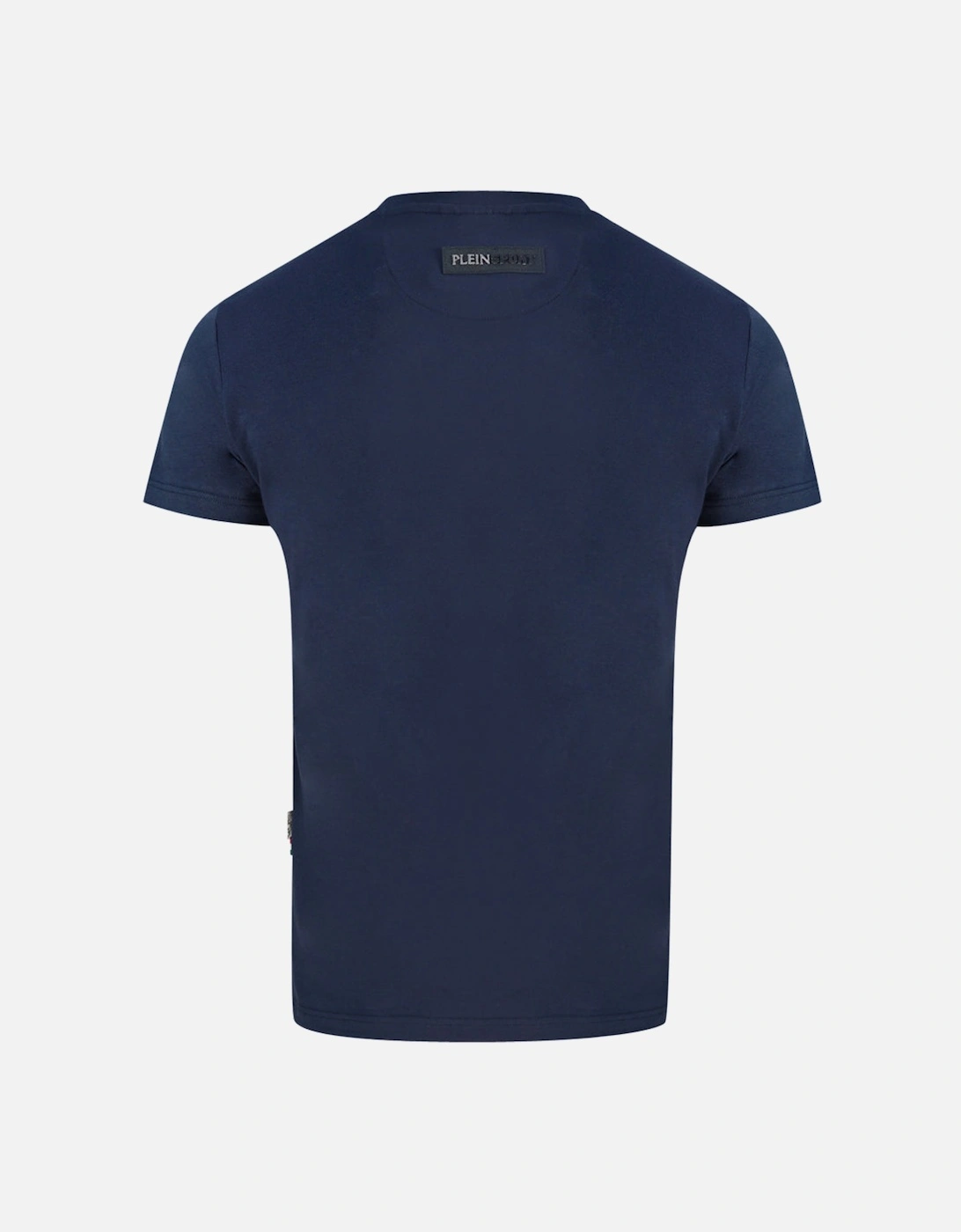 Plein Sport Black 3D Logo Navy Blue T-Shirt, 3 of 2