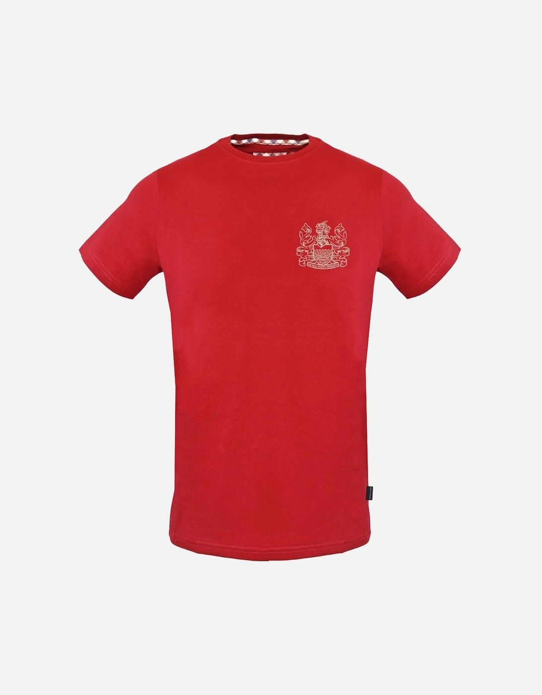 Stitched Aldis Logo Red T-Shirt, 3 of 2