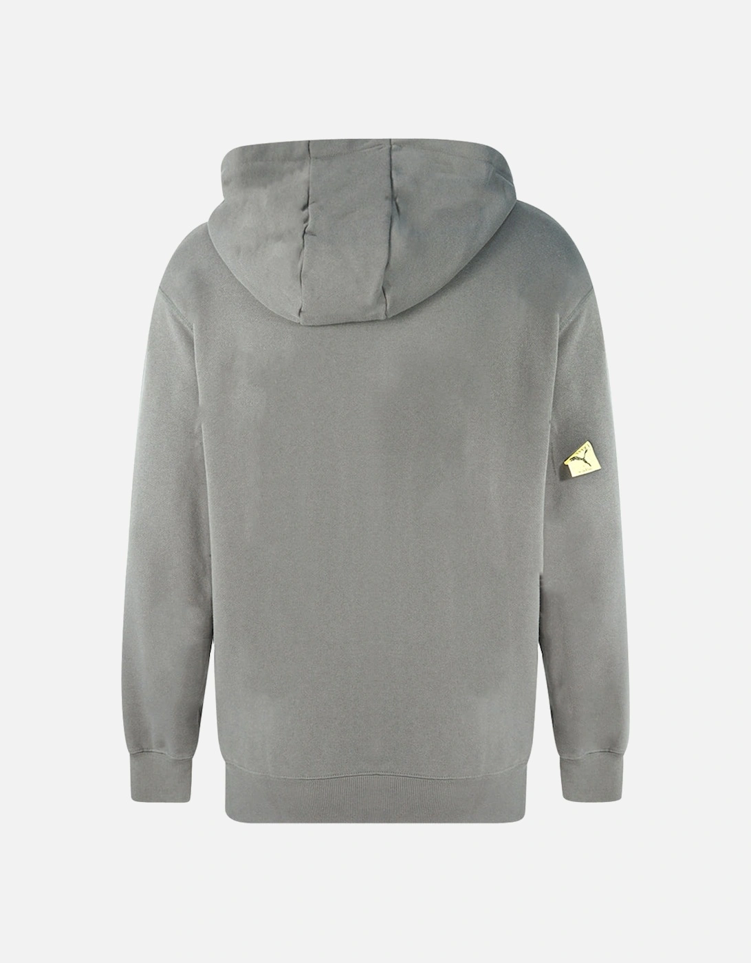 x Michael Lau Too Big Graphic Grey Hoodie