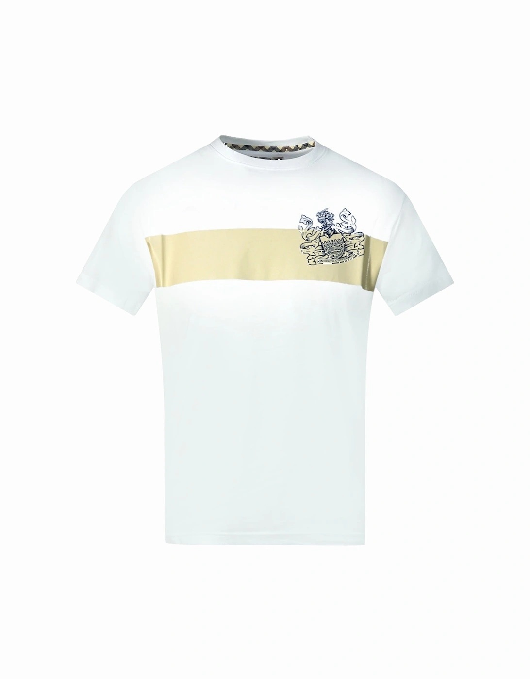 Block Aldis Logo White T-Shirt, 3 of 2