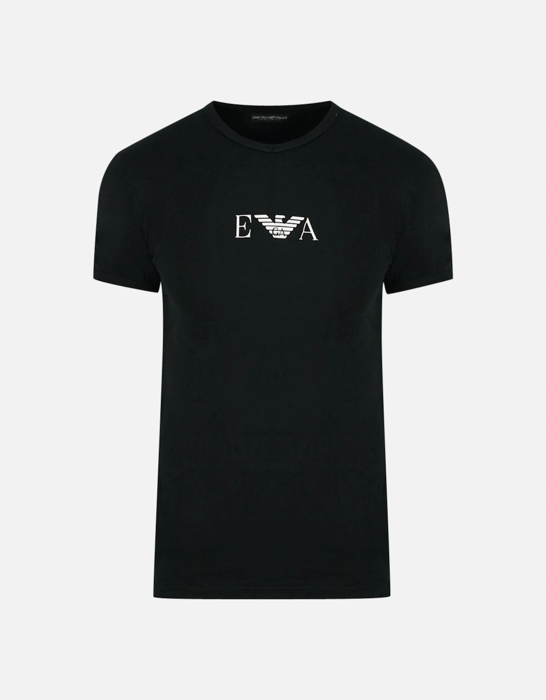 Logo Black V-Neck T-Shirt, 3 of 2