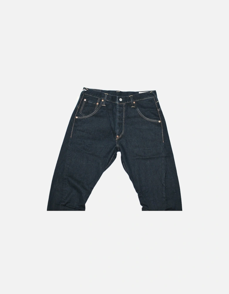 Evisu 2018 Yamato Military Drop Crotch Blue Jeans