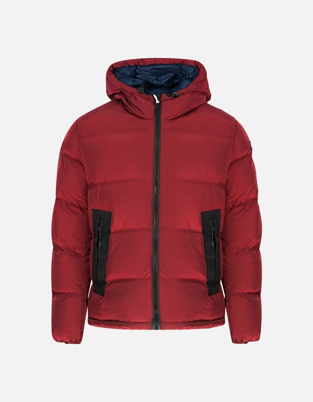 Branded Red Hooded Padded Jacket, 3 of 2