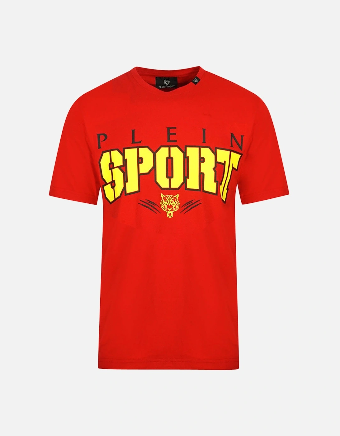Plein Sport Bold Sport Logo Red T-Shirt, 3 of 2
