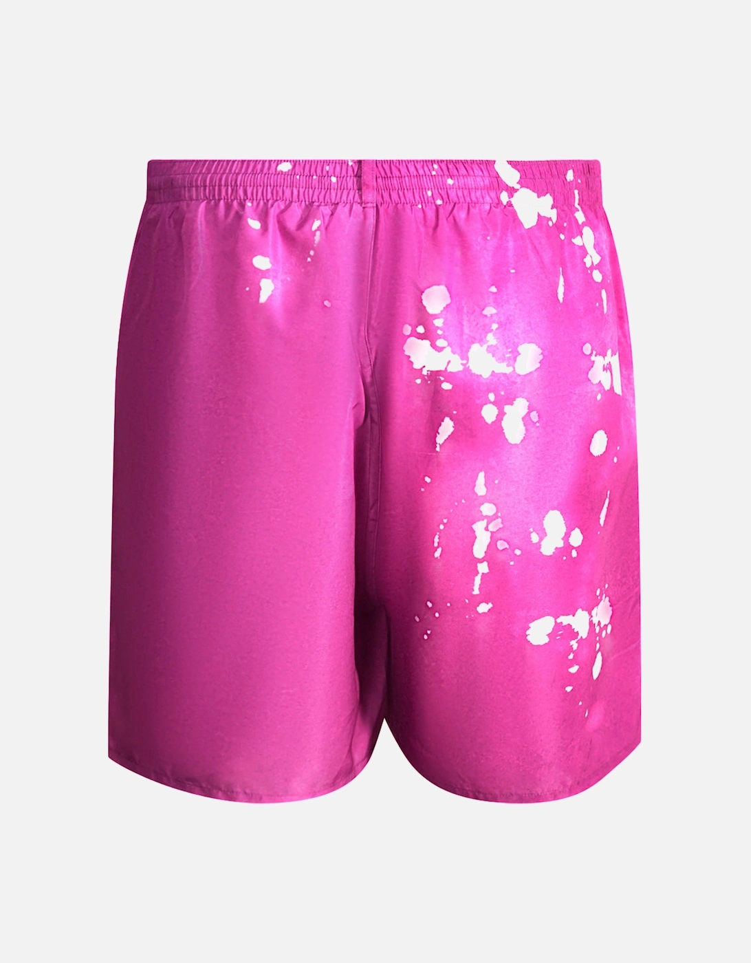 Acid Wash Pink Swim Shorts