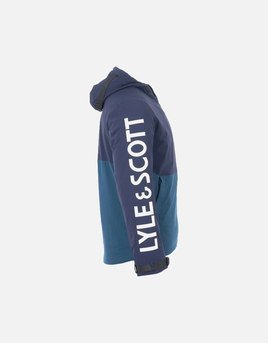 Lyle & Scott Logo Insulated Navy Jacket