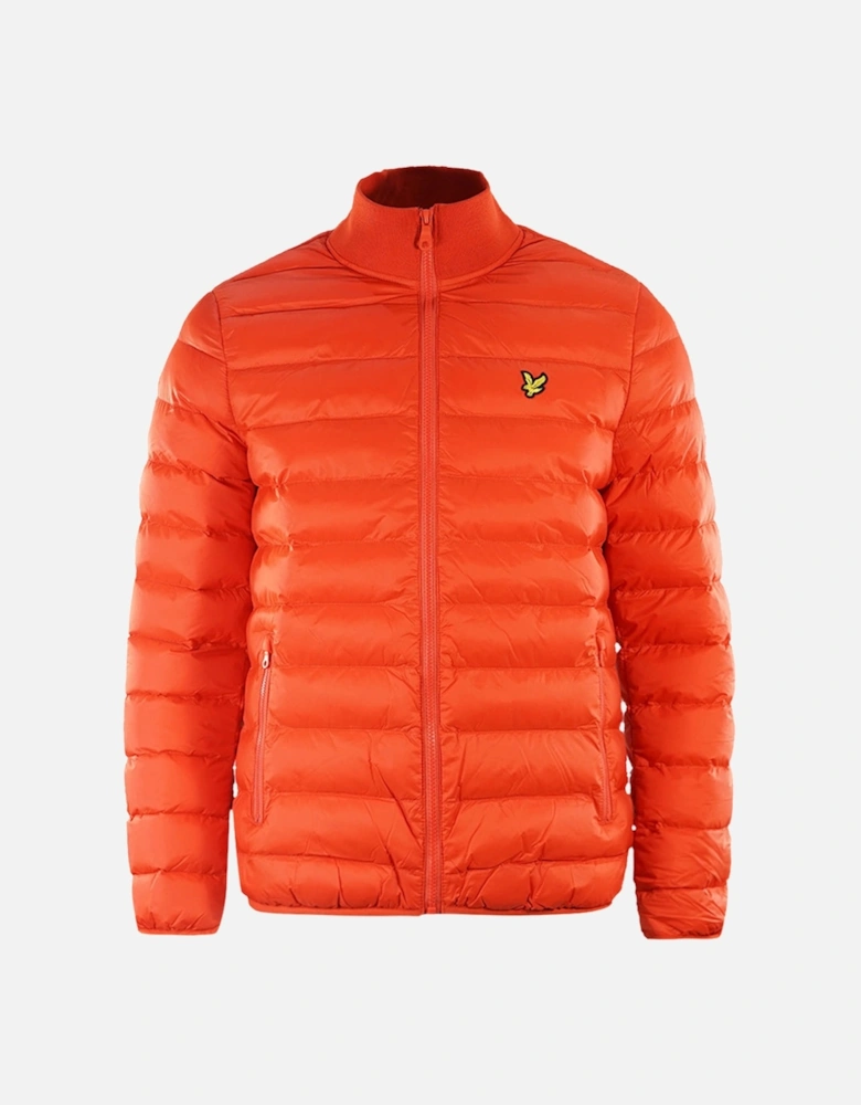 Lyle & Scott Packable Puffer Burnt Orange Jacket