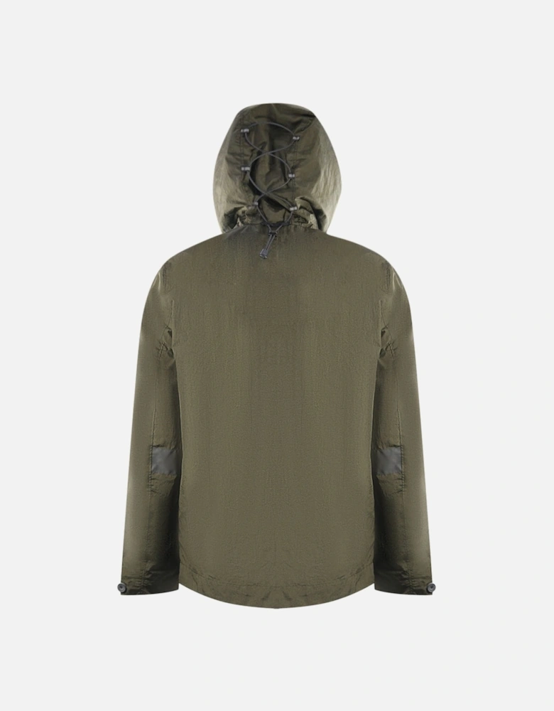 Lyle & Scott Plain Hooded Green Jacket