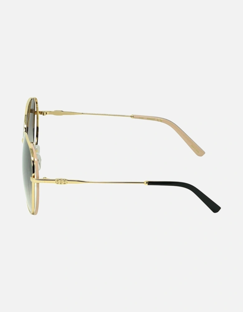 BY0051-K 32B Gold Sunglasses
