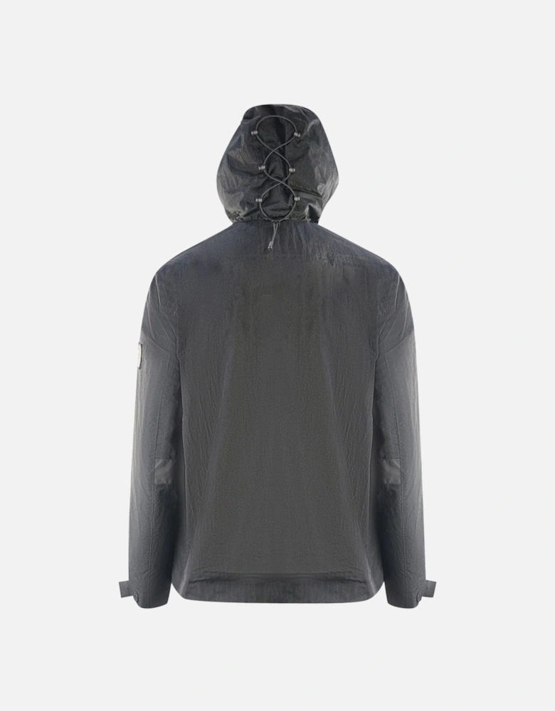 Lyle & Scott Plain Hooded Black Jacket