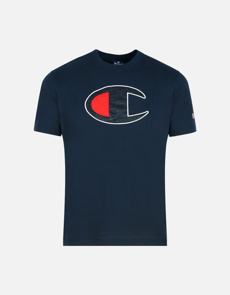 Large C Logo Navy T-Shirt
