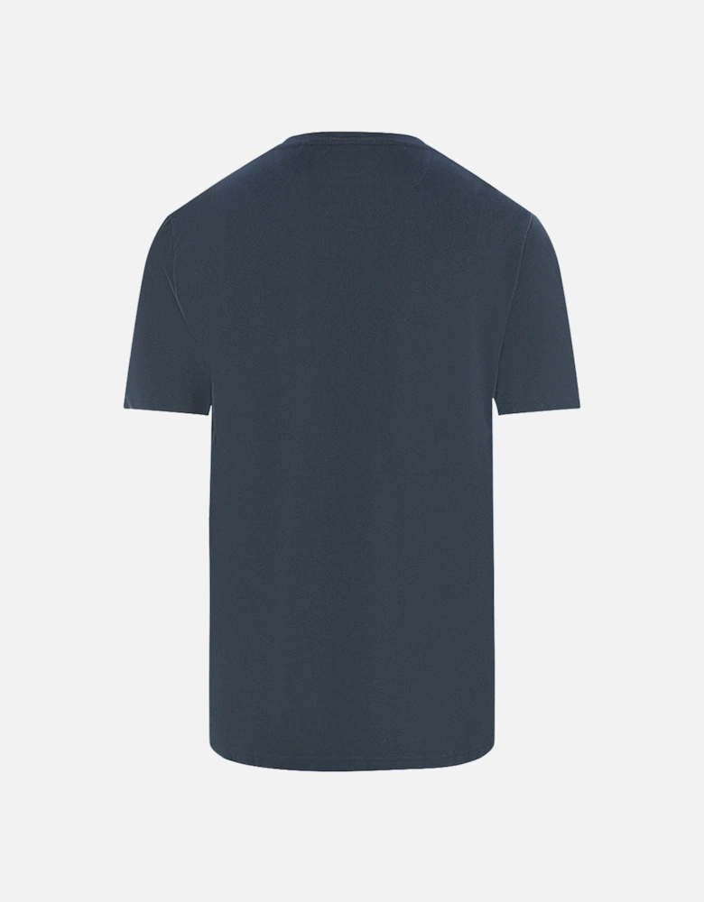 Lyle & Scott Sandwash Pique Navy Blue T-Shirt