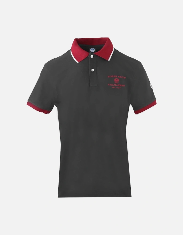 Sailmakers Black Polo Shirt