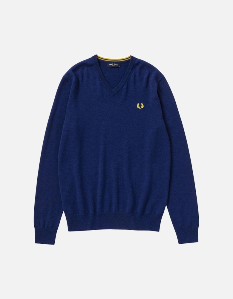 Classic Logo K7600 984 Navy Blue Jumper