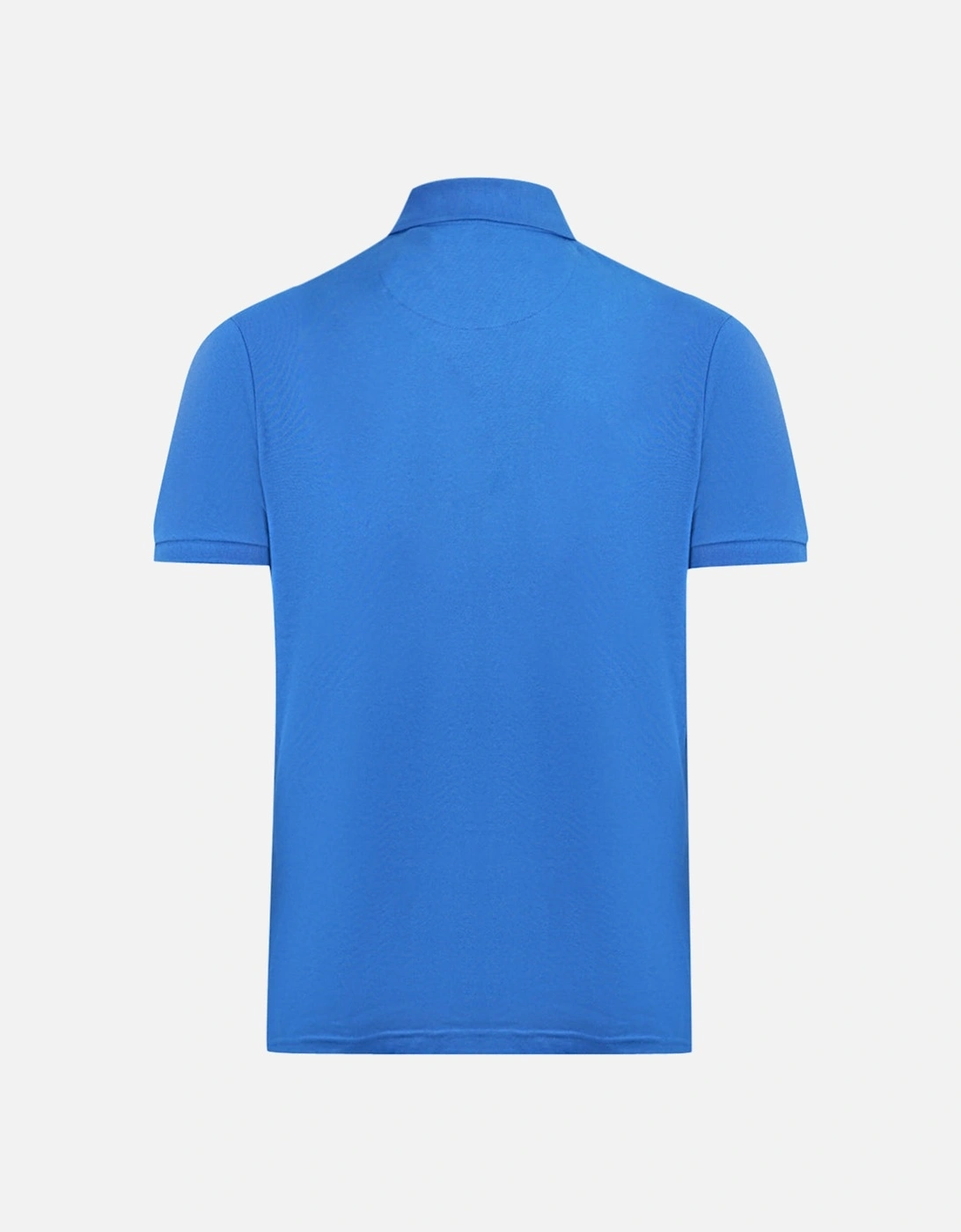 Lyle & Scott Spring Blue Plain Polo Shirt