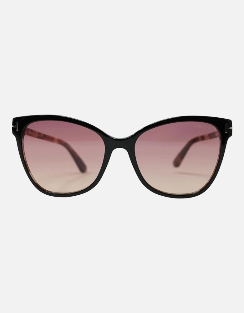 Ani FT0844 05T Black Sunglasses