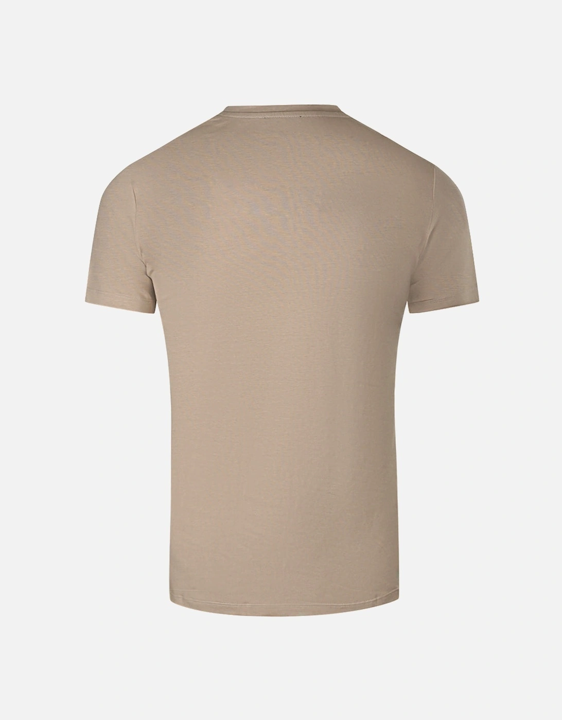 Branded Embossed Logo Sand T-Shirt