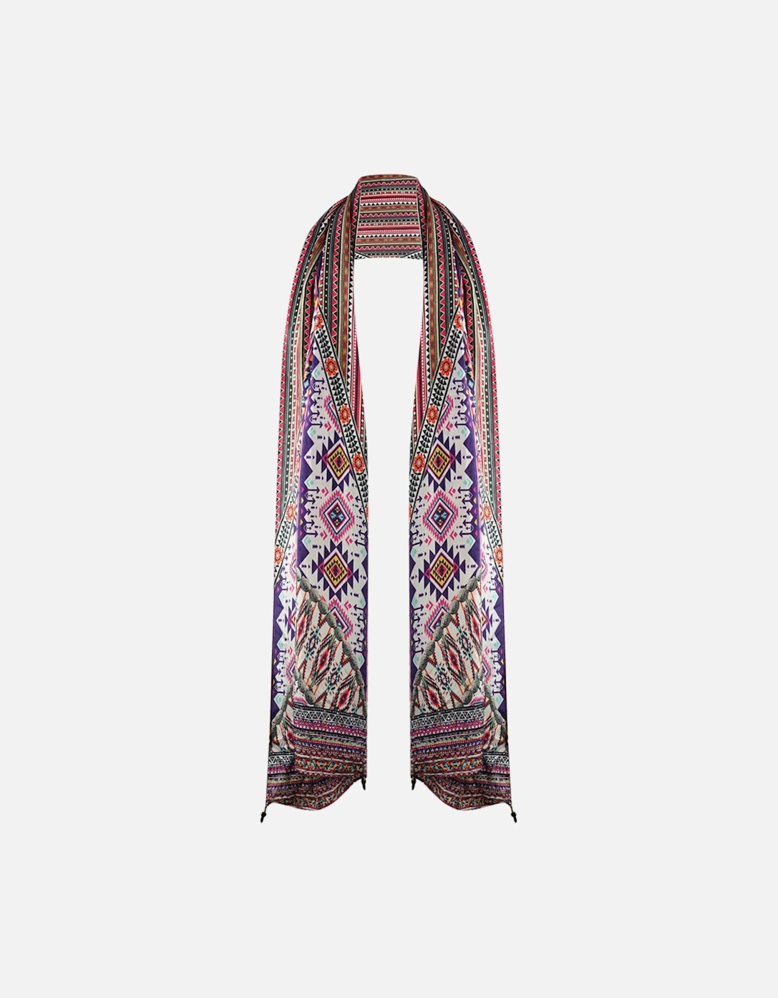 Peruvian Collection 1810 Multicoloured Long Rectangular Scarf, 4 of 3