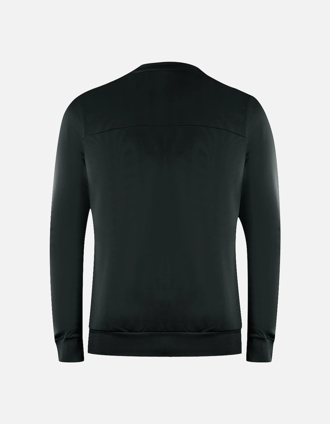 Lyle & Scott V-Neck Colour Block Midlay Black Jumper