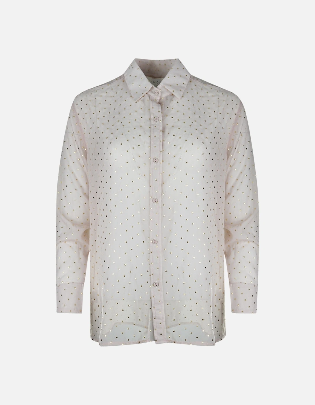 Poly Georget Pink Long Sleeve Shirt, 3 of 2