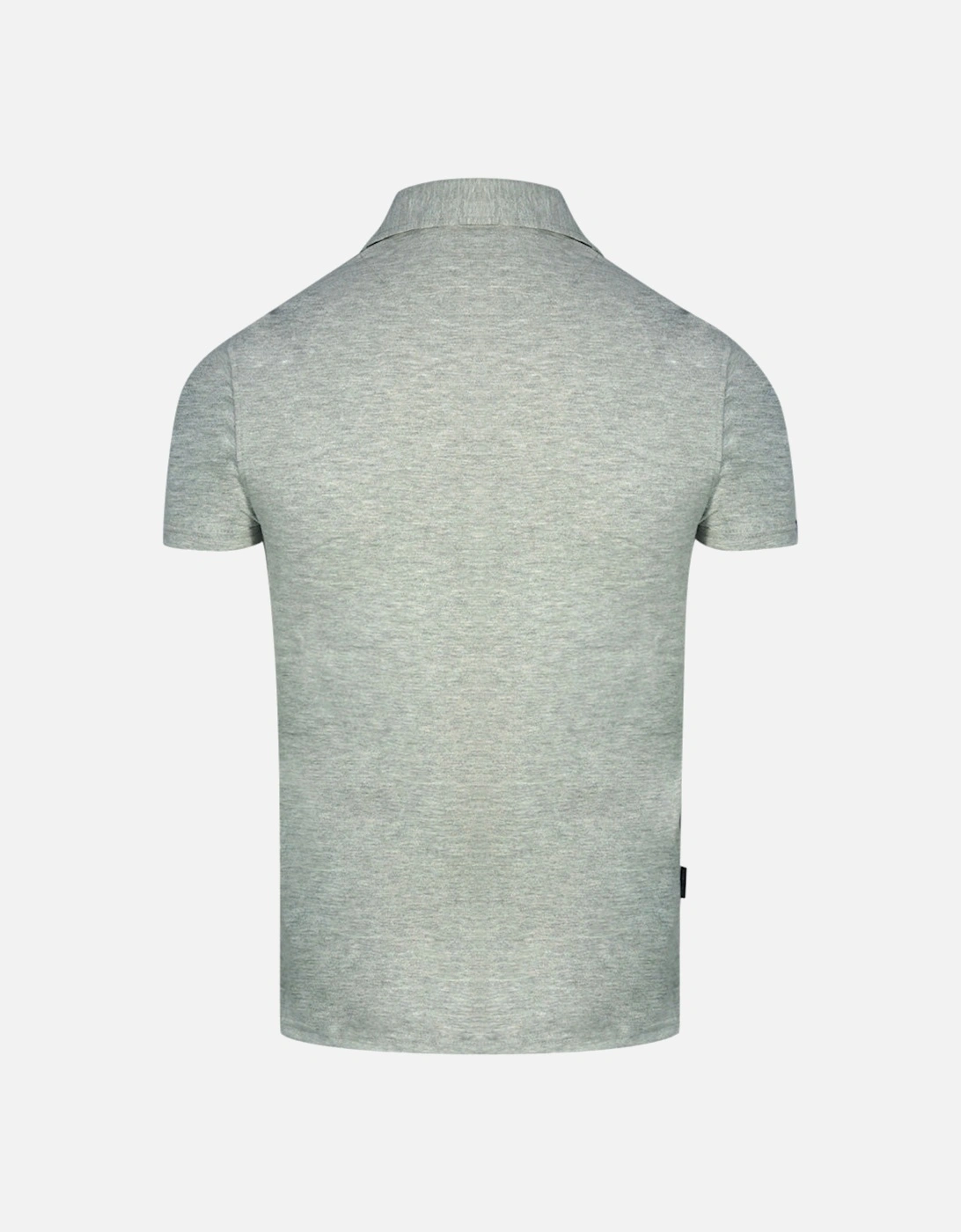 Check A Logo Grey Polo Shirt