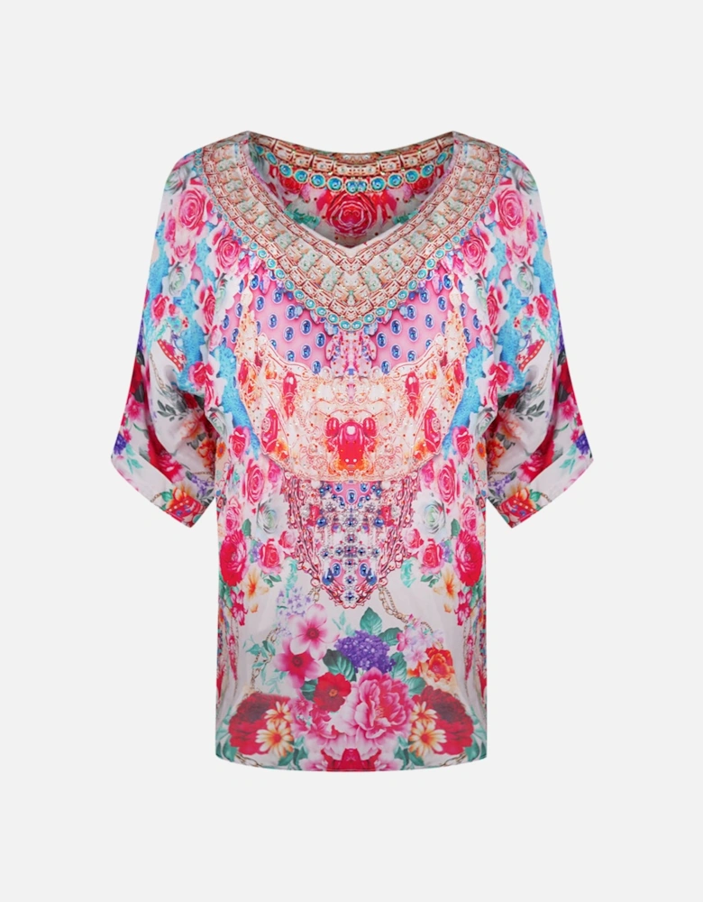 Rosetto Gardenia 1202118 Multicoloured Silk Fish Top