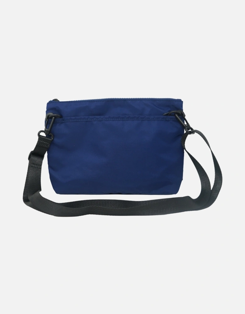 Graphic Tape French Navy Satchel