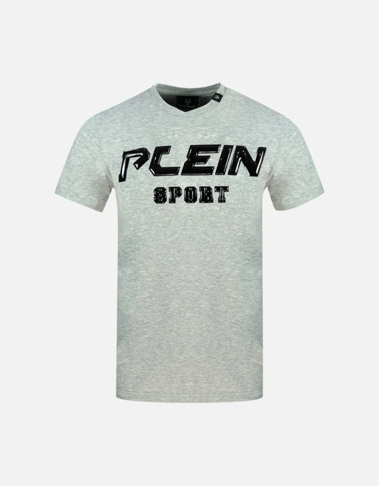 Plein Sport Logo Grey T-Shirt