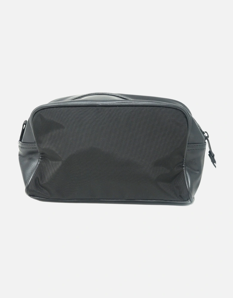 Graphic Print Washbag Black Bag