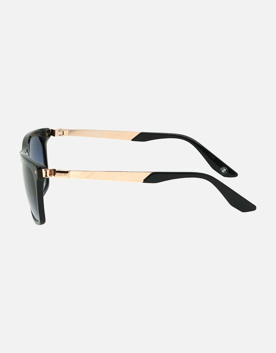 BW0002-H 01W Shiny Black Sunglasses