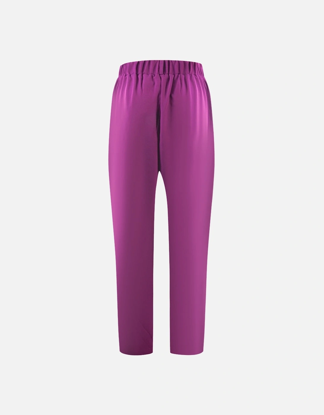 Solid Purple Tuxedo Trousers