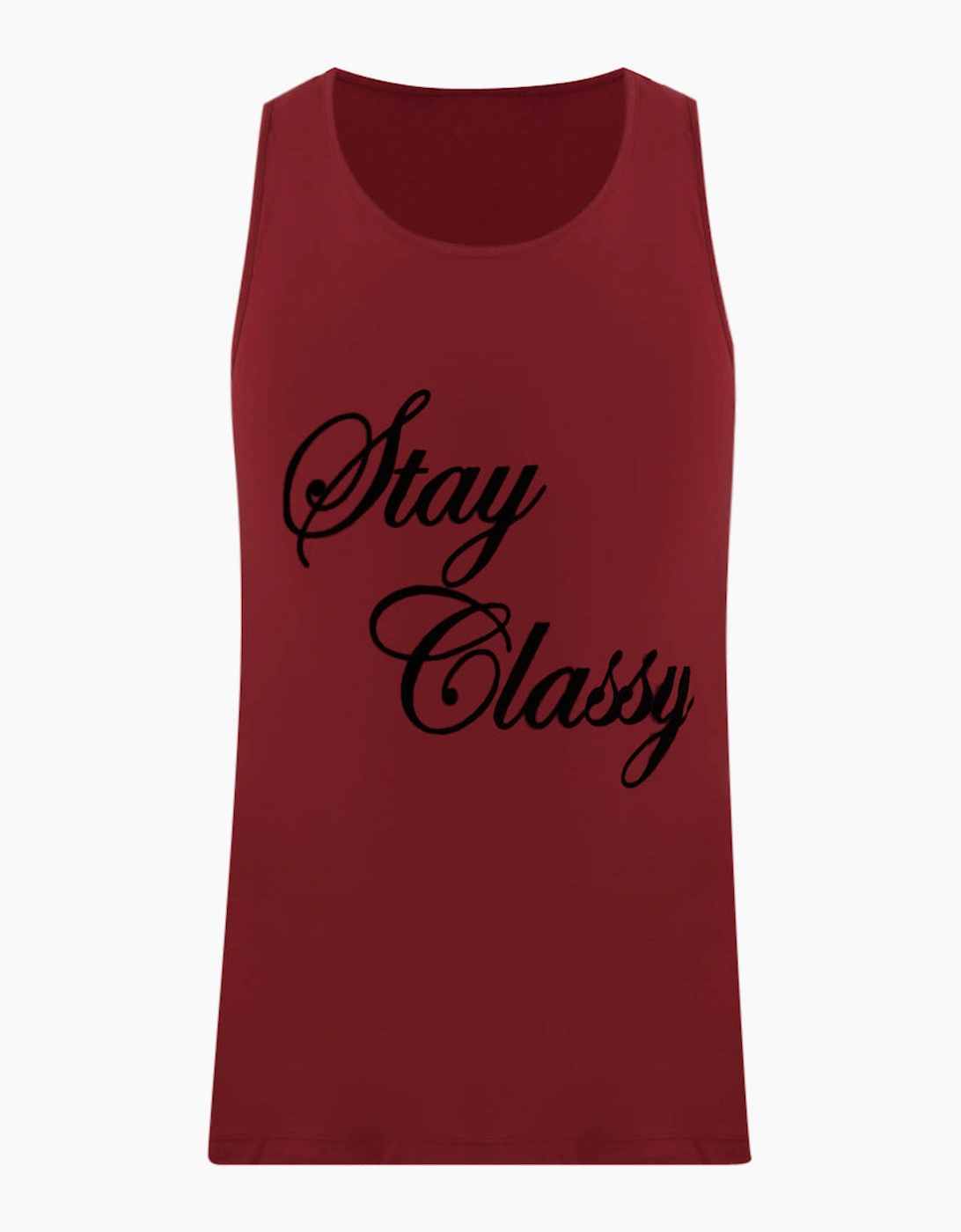 Men's Dead Legacy Stay Classy Red T Shirt - Size: 38