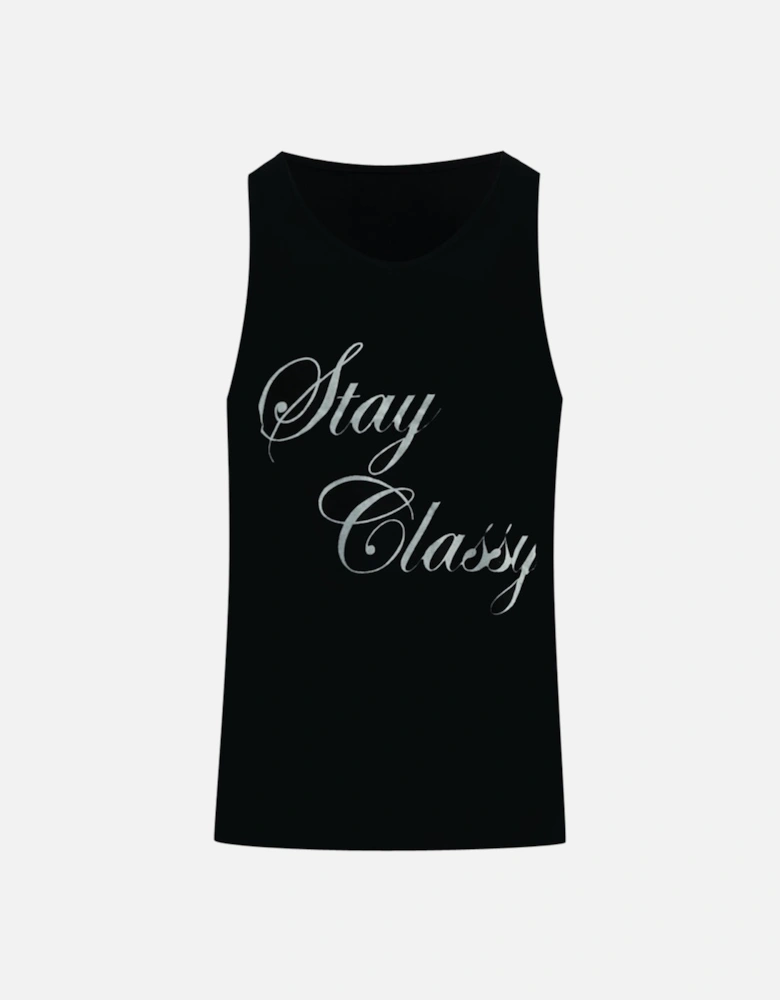 Stay Classy Black T-Shirt