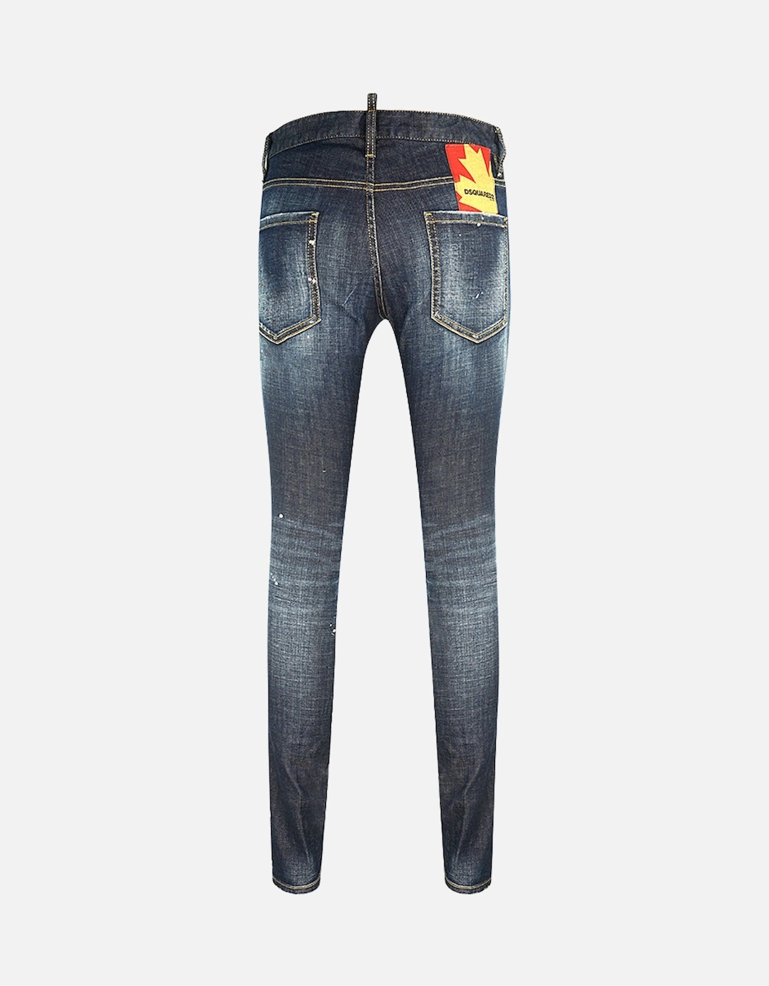 Cool Guy Jean Paint Splash Canadian Leaf Jeans