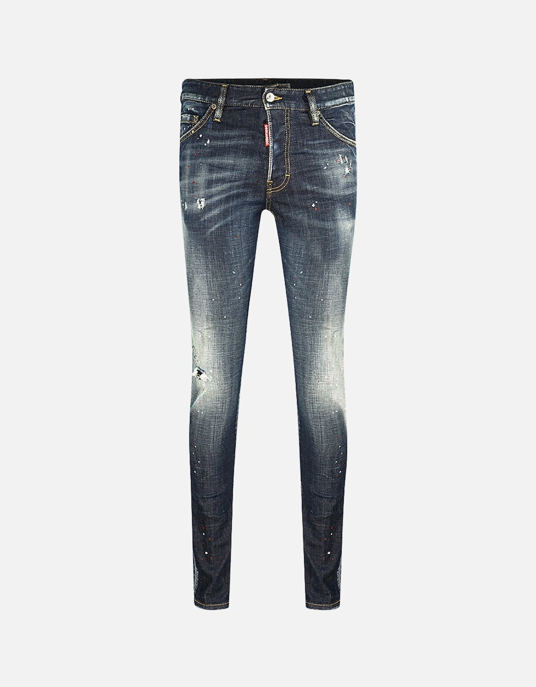 Cool Guy Jean Paint Splash Canadian Leaf Jeans