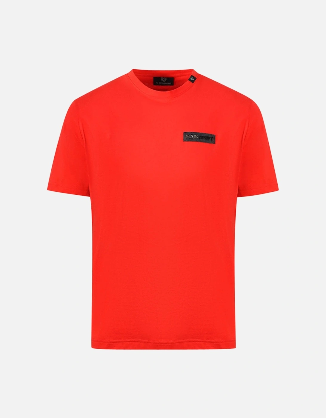 Plein Sport Patch Logo Red T-Shirt, 3 of 2
