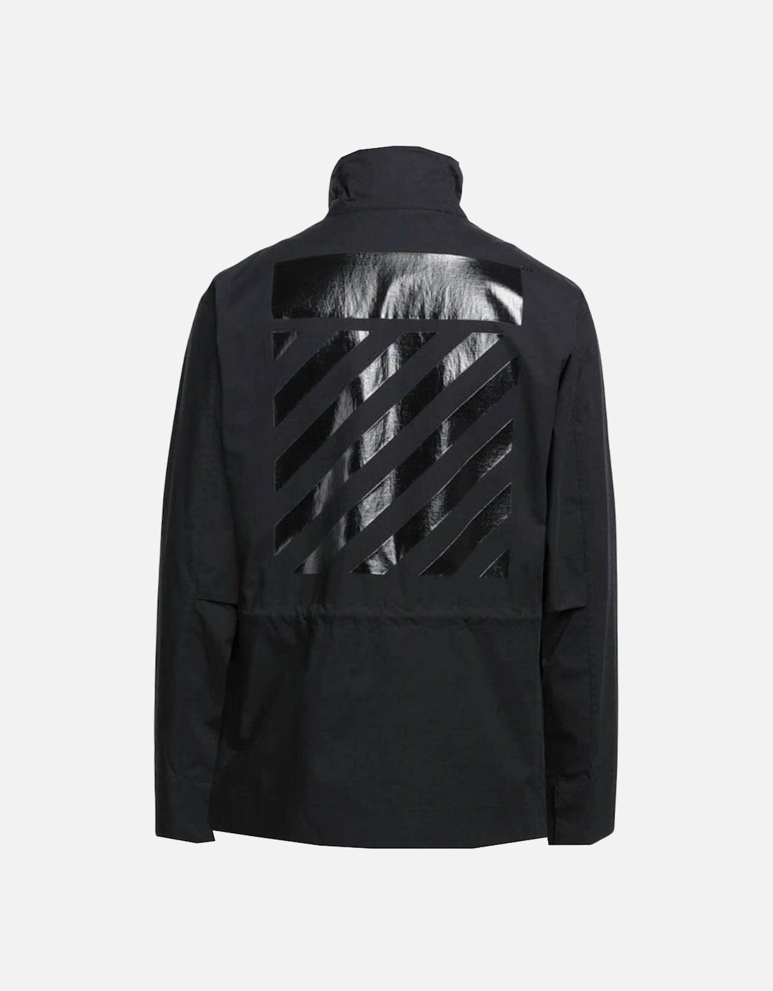 Diag Tab Black Field Jacket