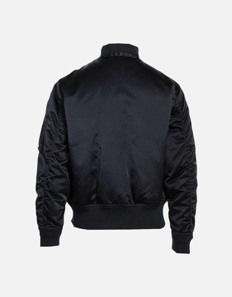 Hand Off Black Bomber Jacket