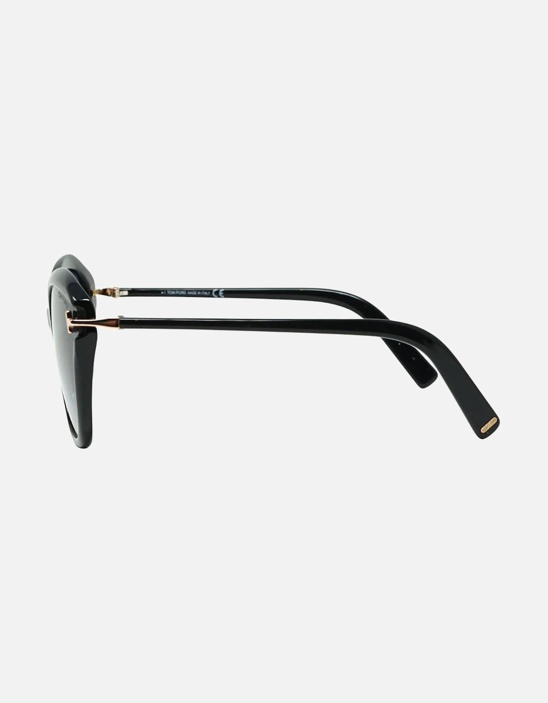 Leigh FT0850-F 01B Black Sunglasses