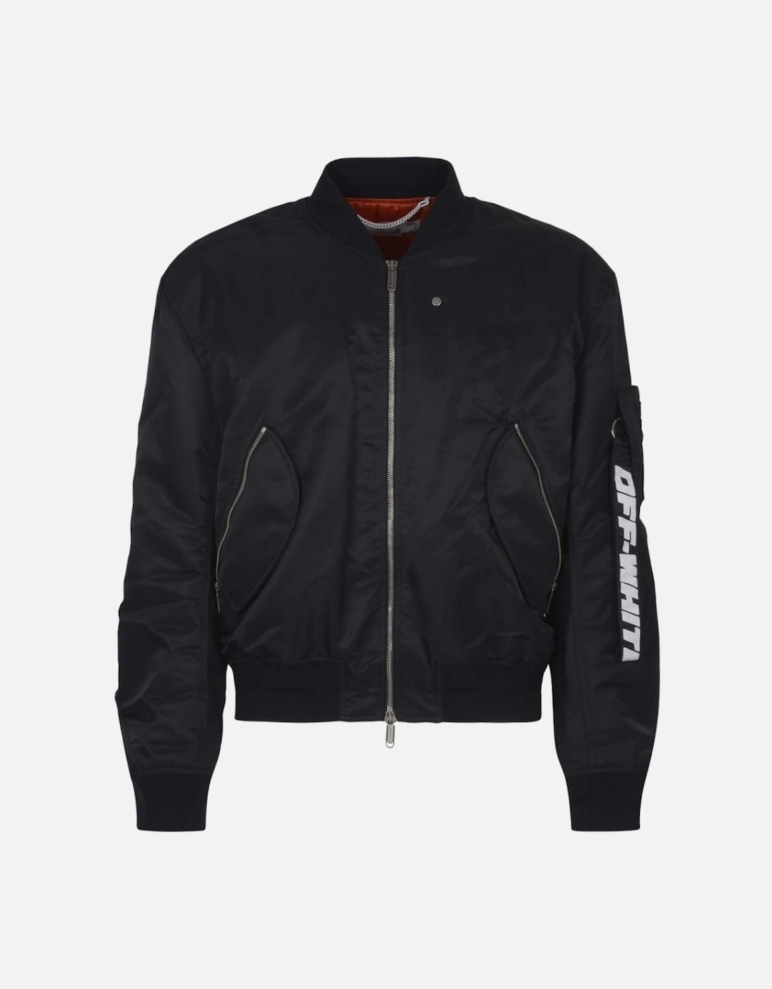 Industrial Black Bomber Jacket, 3 of 2