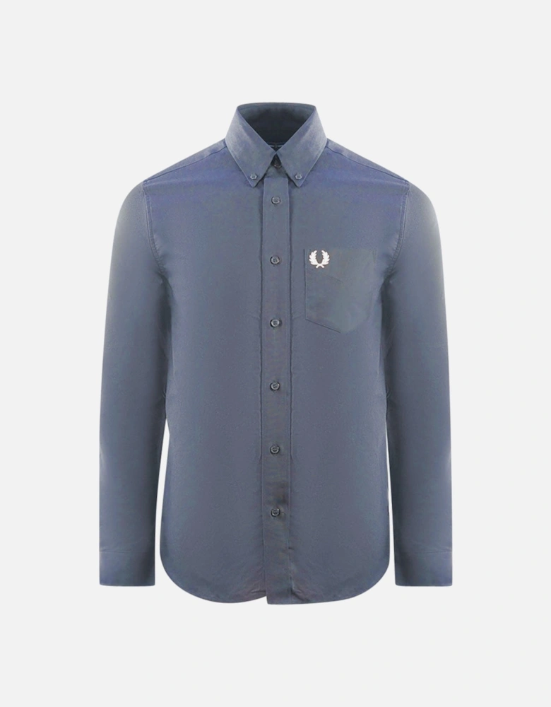 Oxford Carbon Blue Casual Shirt