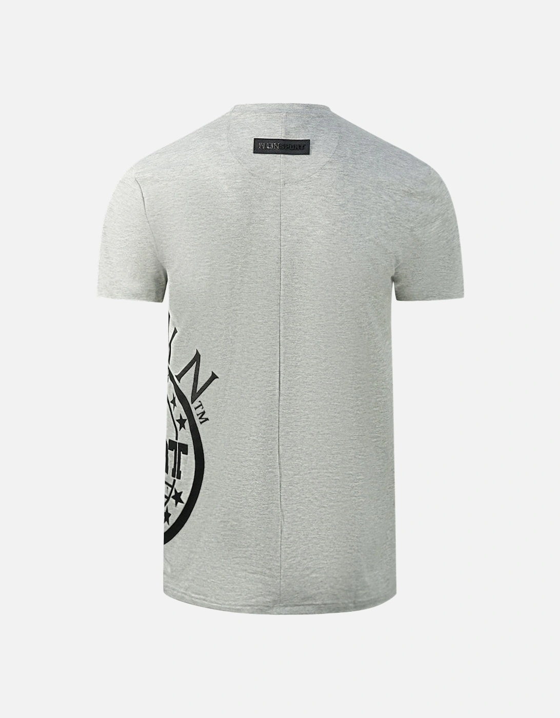 Plein Sport Side Logo Grey T-Shirt